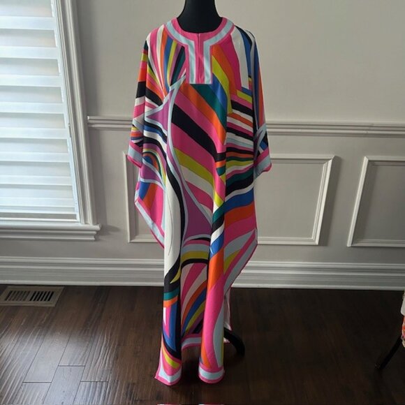 LM LULU Multicolored Kimono - Picture 1 of 4